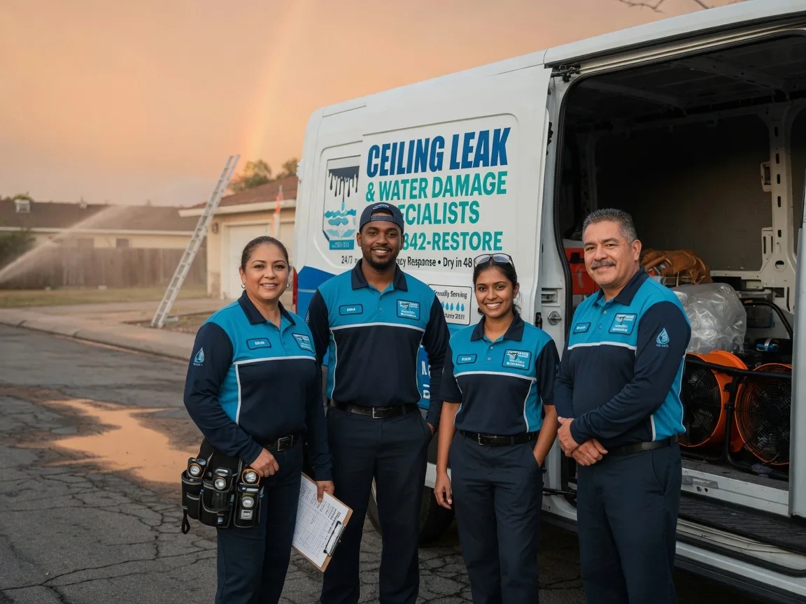 Ceiling Leak Cleanup company in Belmont, WV
